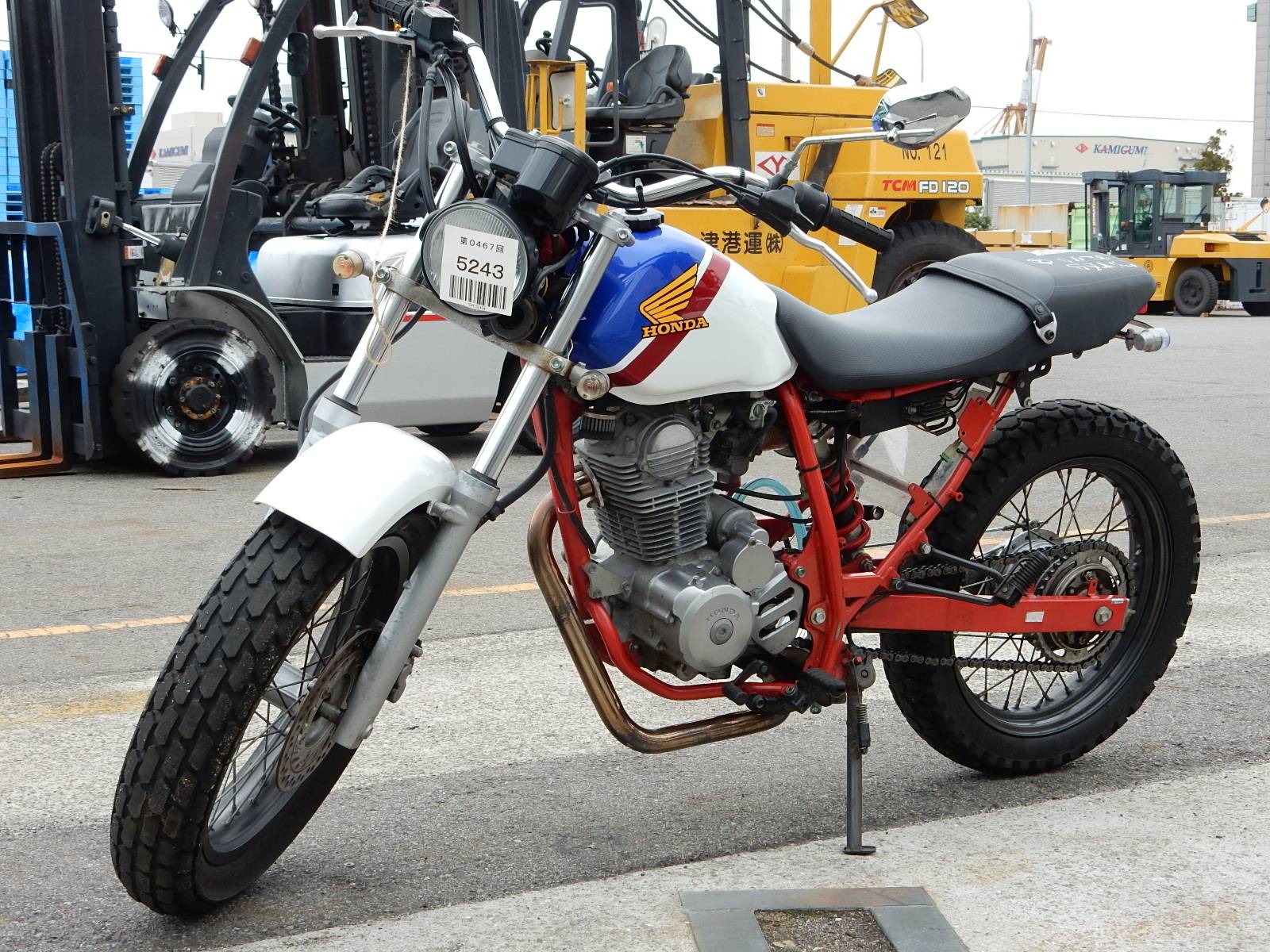 Мотоцикл honda ftr 2000