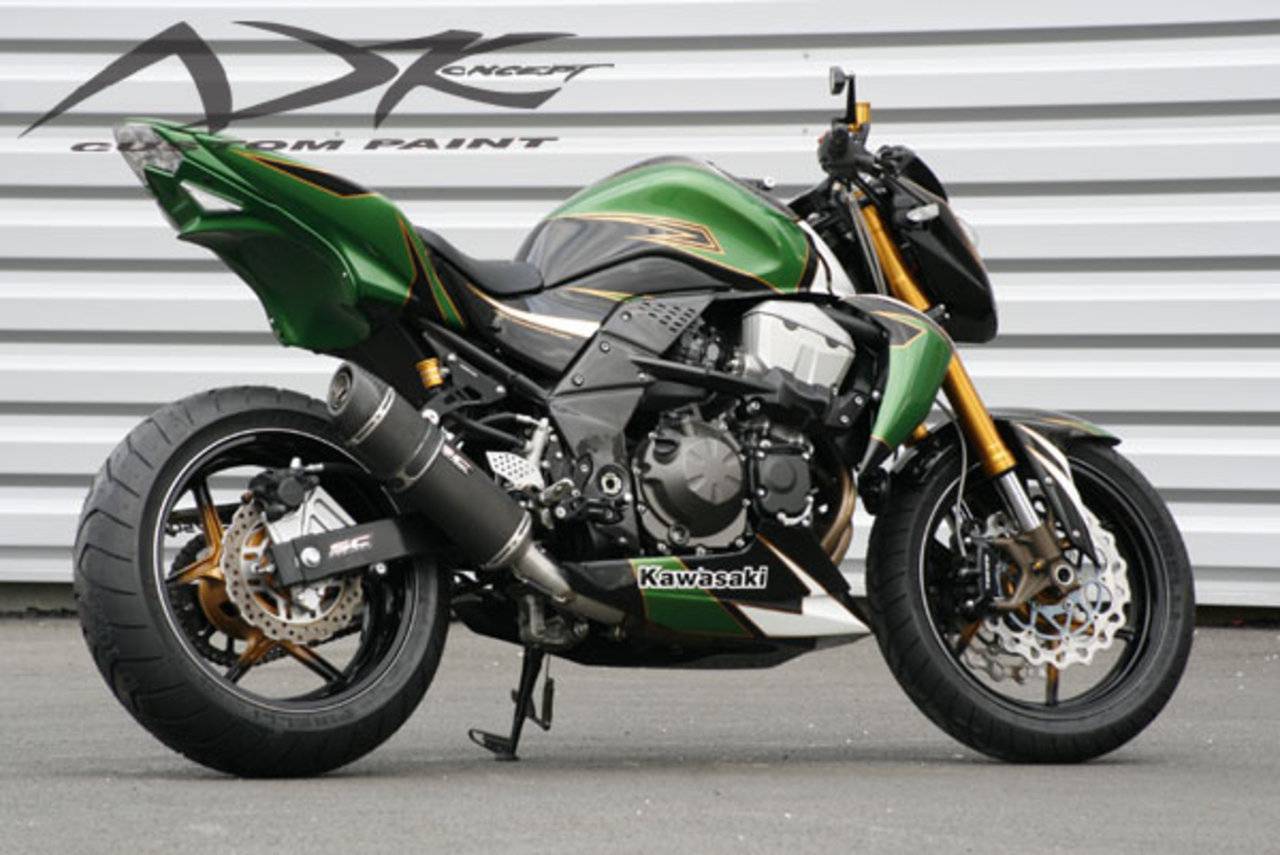 Мотоцикл kawasaki z750 - одним из самых мощных в классе нейкедов | ⚡chtocar