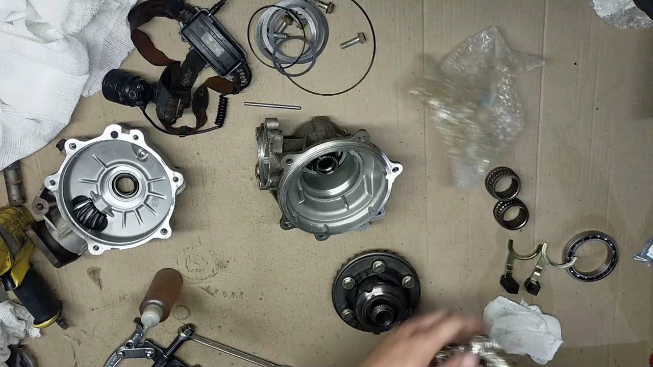 Замена масла в редукторах квадроцикла cfmoto cf500-a