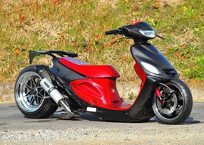 Honda Dio Custom С„РёРѕР»РµС‚РѕРІС‹Р№