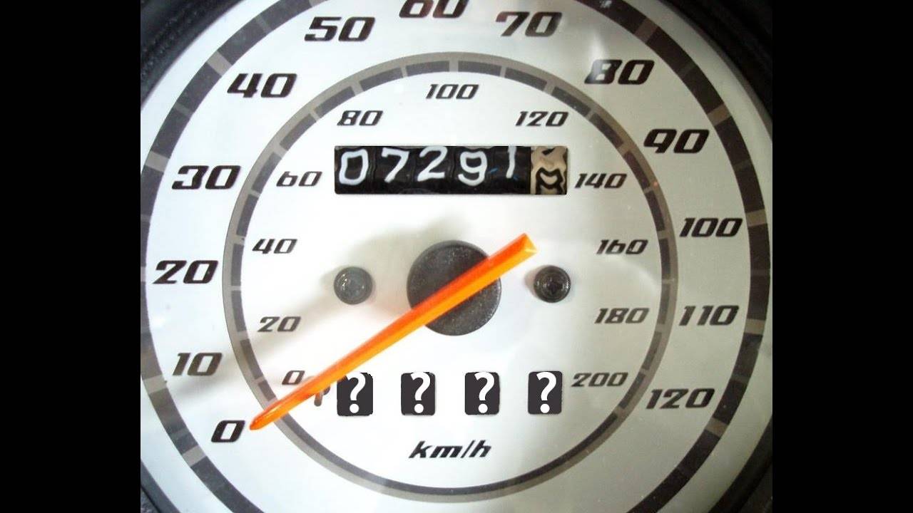 Как узнать реальный пробег мотоцикла