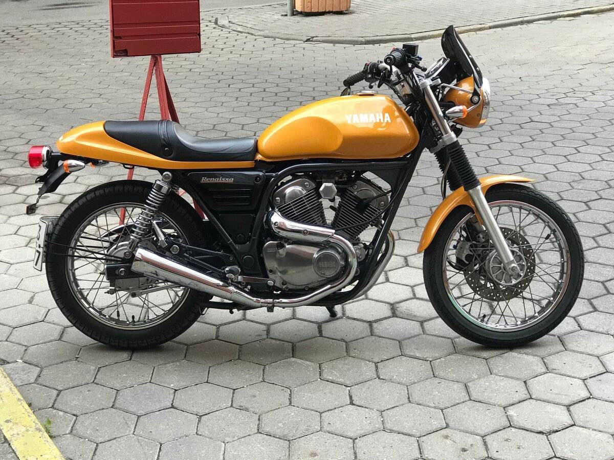 Ямаха srv 250 renaissa - типичный ретро-классик мотоцикл | ⚡chtocar