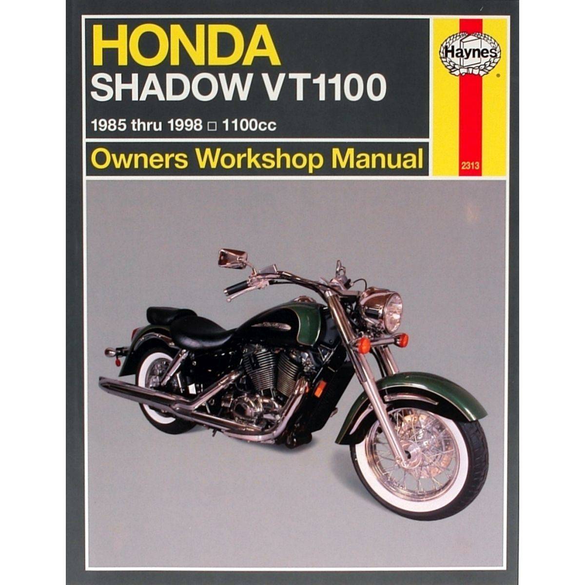 1985 - 1986 honda vt1100c shadow motorcycle service manual