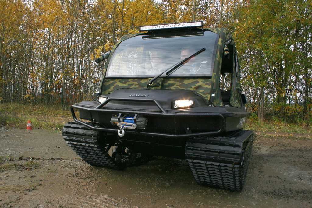 Гусеничные вездеходы скорость и характеристики. виды техники