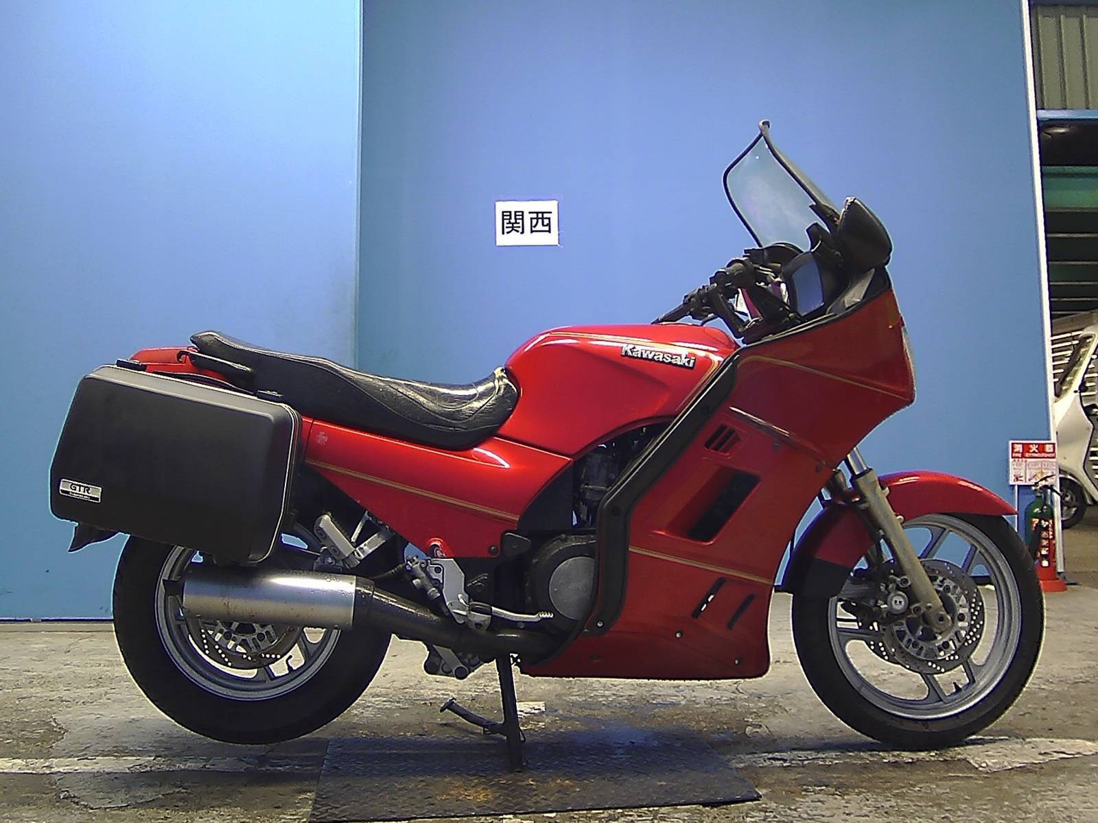 Тест-драйв мотоцикла kawasaki gtr1000 от моторевю.