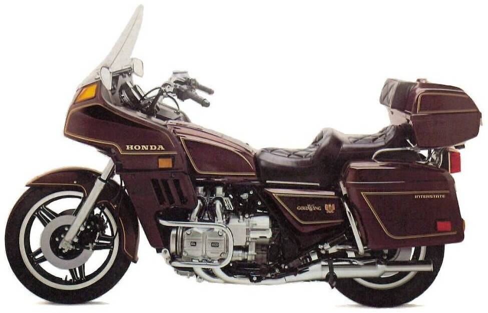 Каферейсер honda gold wing gl1100 1981 от de angelis elaborazioni