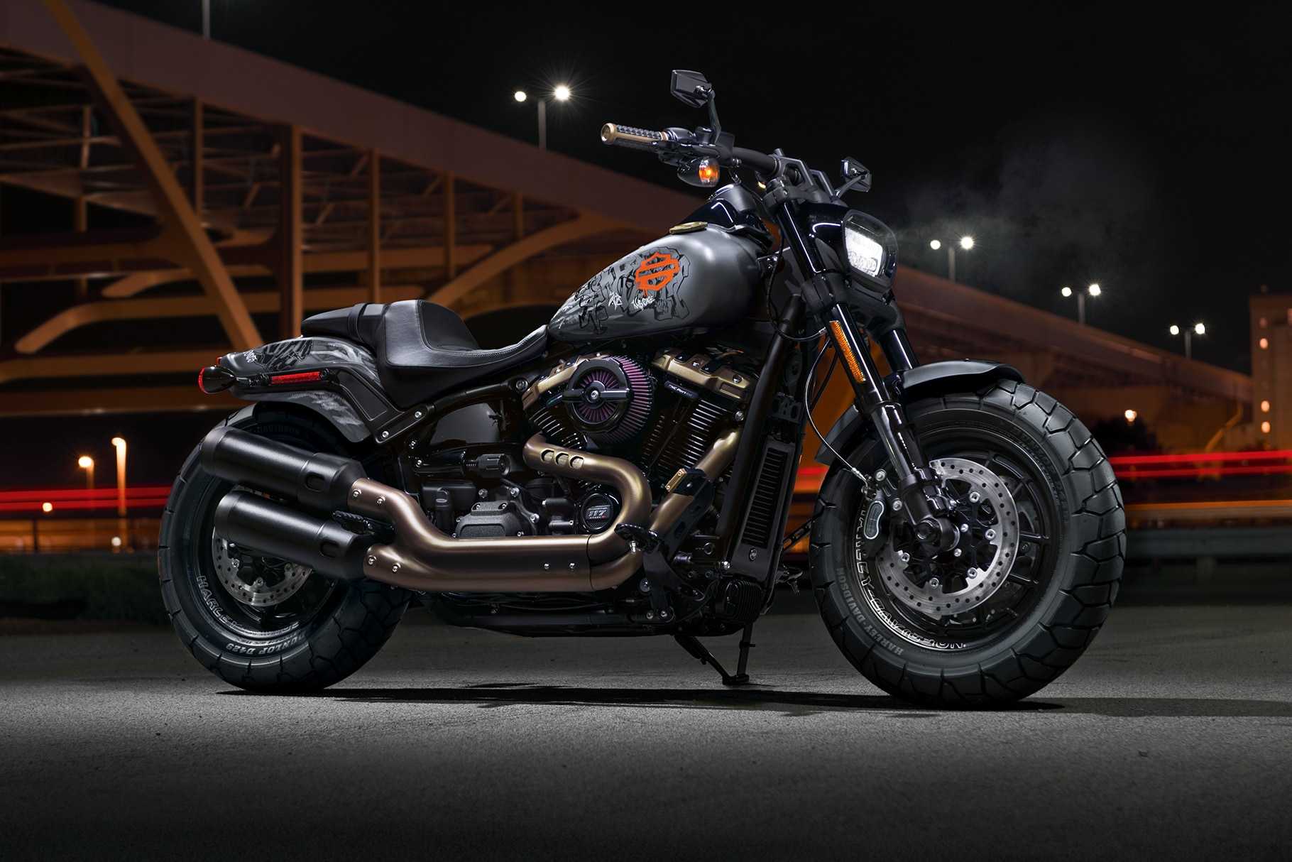 Harley-davidson fat bob 2018 – расслабление и агрессия