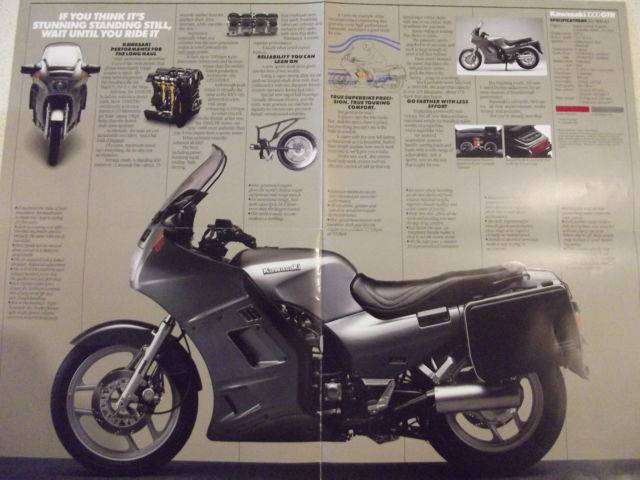 Мотоцикл kawasaki 1000 gtr 1989 – поясняем вопрос