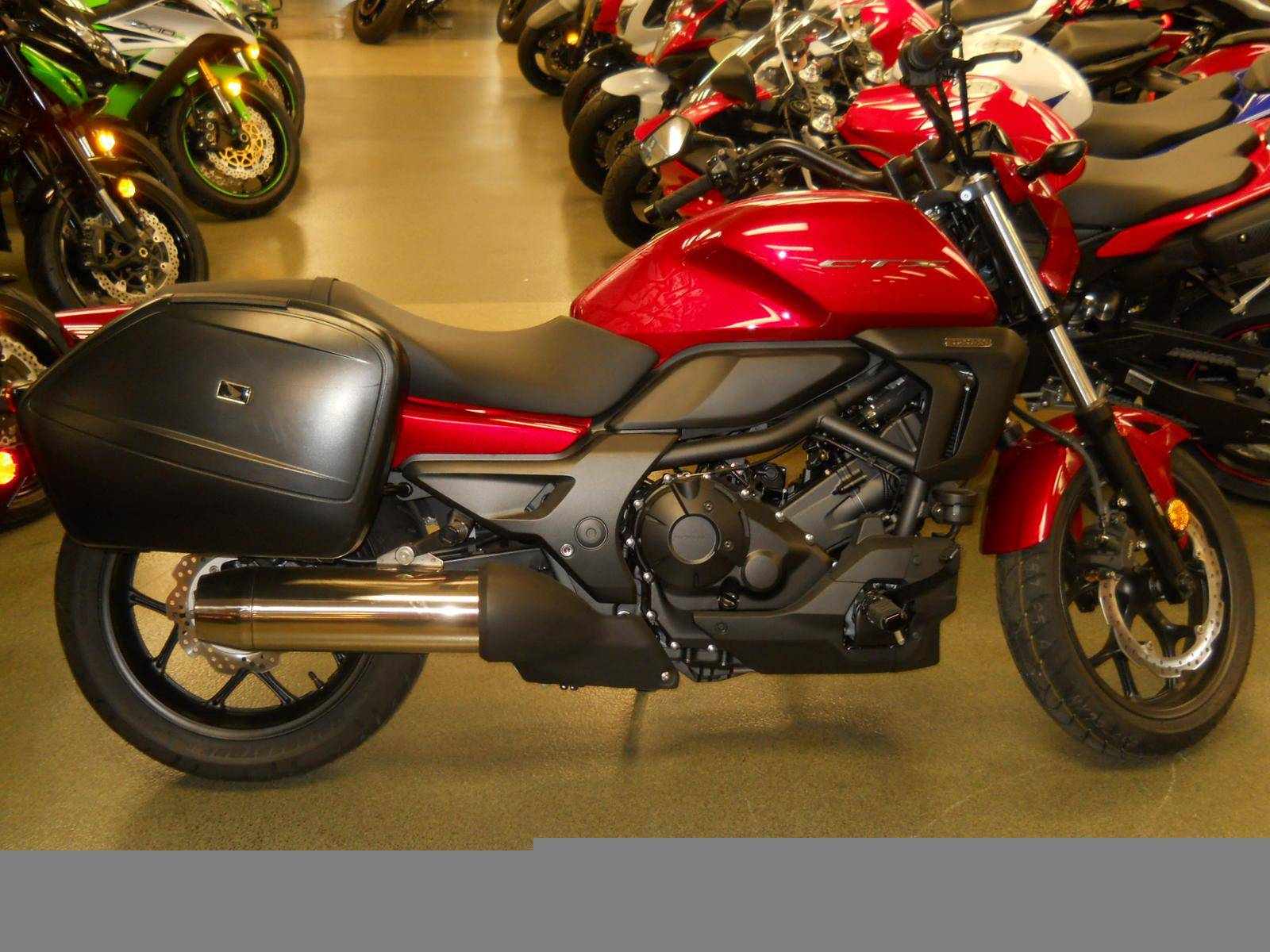 Honda ctx700a - тест