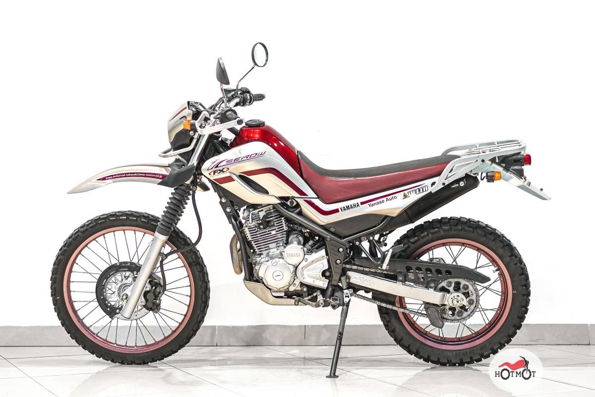 Мотоцикл ямаха xt 250 serow - один из немногих элегантных легких эндуро