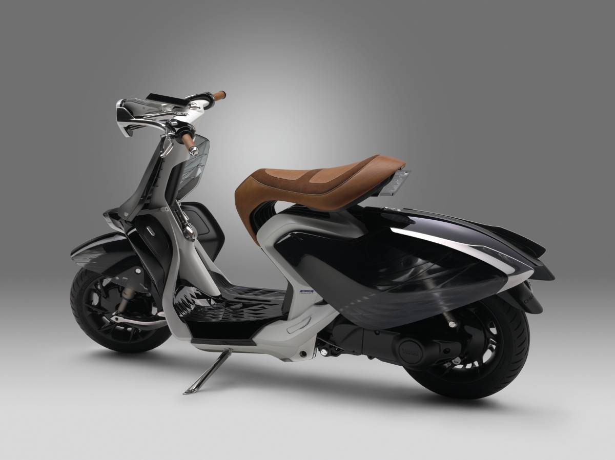 Yamaha gen – концепция скутера с крыльями