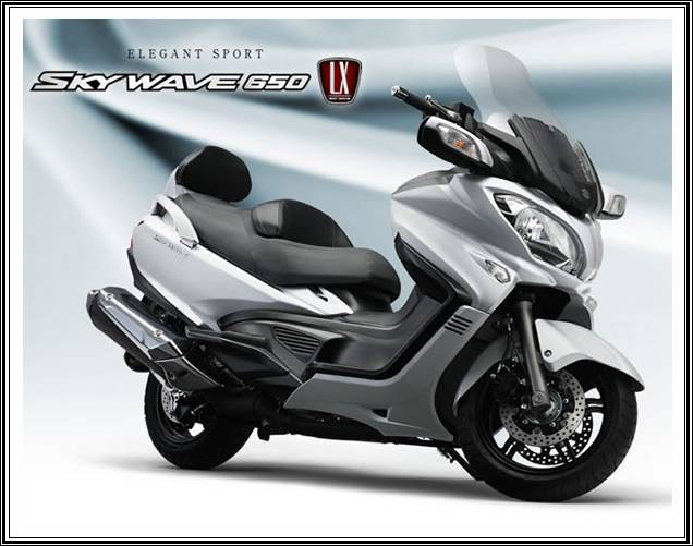 Поступил в продажу новый suzuki skywave 650lx