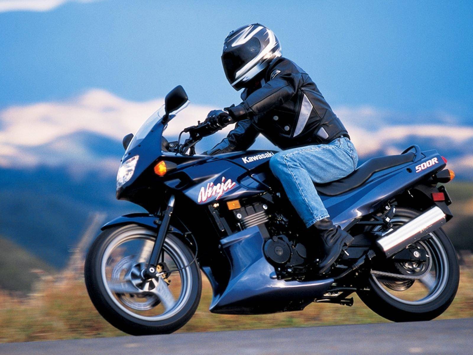 Тест-драйв мотоцикла kawasaki gpz500s от журнала мотодрайв.