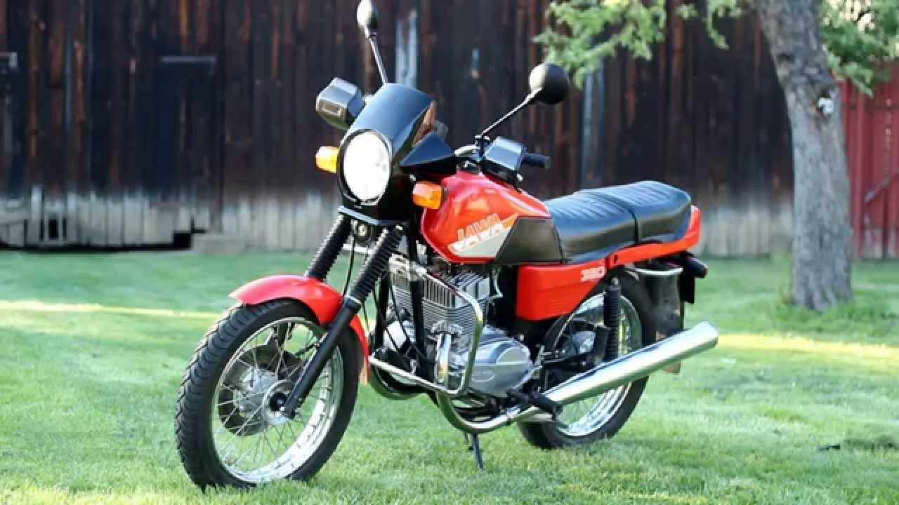 Мотоцикл jawa 350 type 638, 5 1984