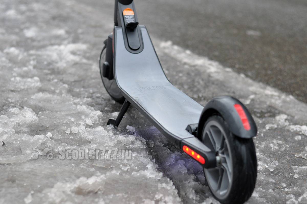 Обзор электросамоката segway ninebot kickscooter es2