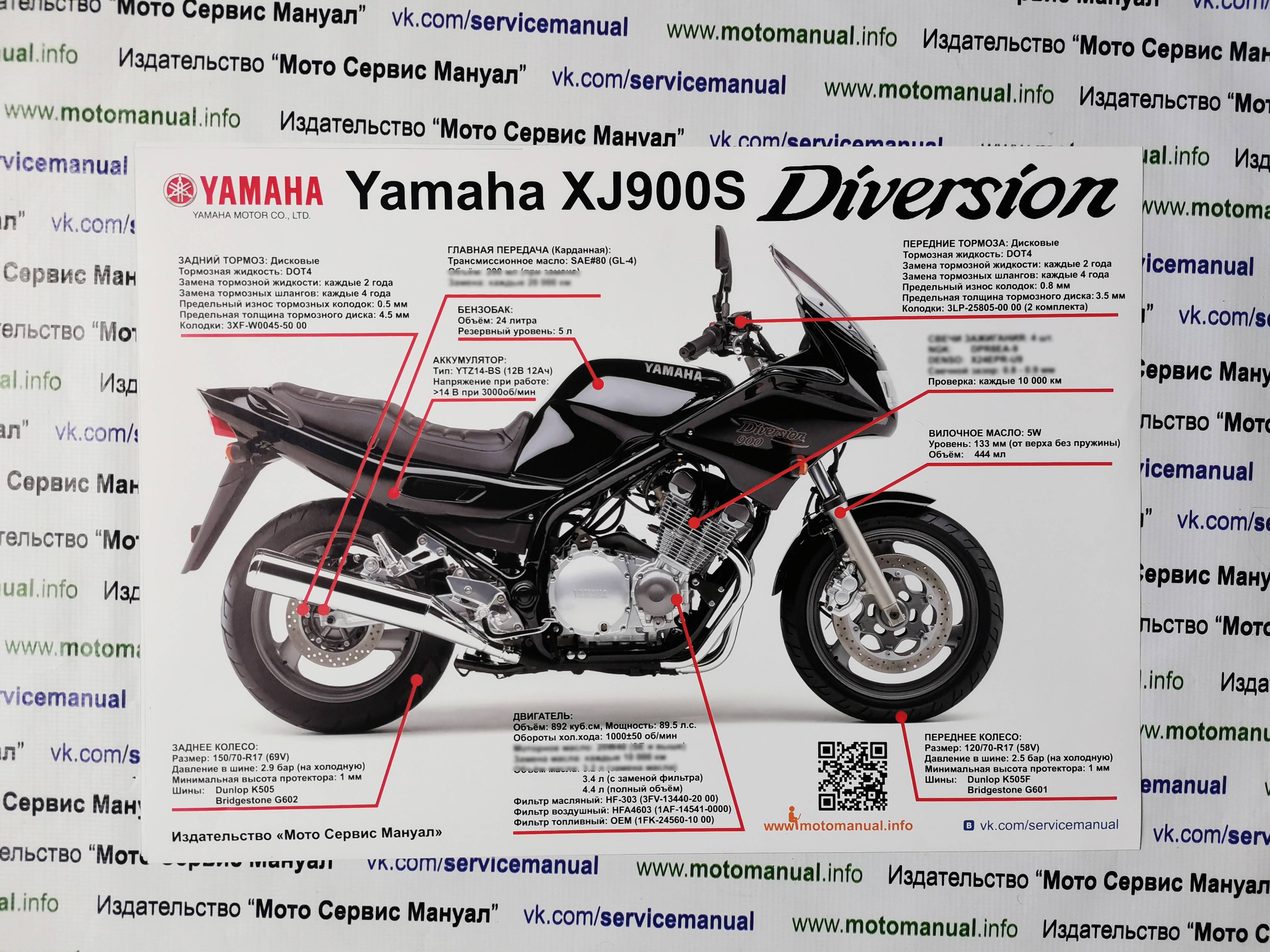 Yamaha xj 6 diversion: service and repair manuals