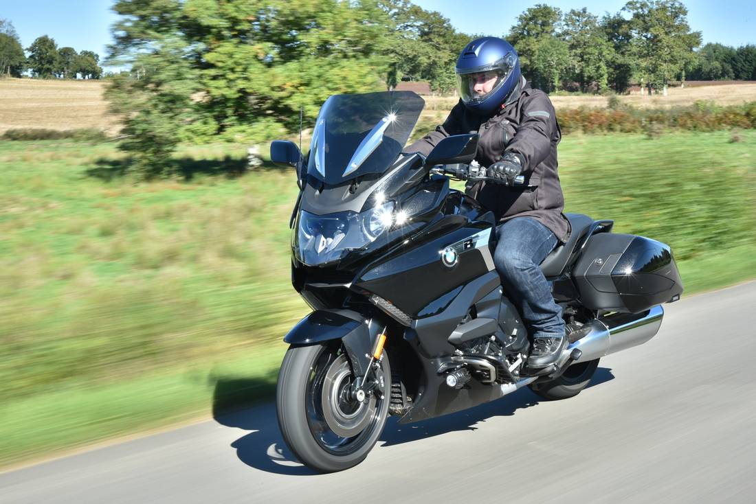 Представлен туристический мотоцикл bmw k1600 b - руководство - авто 2023
