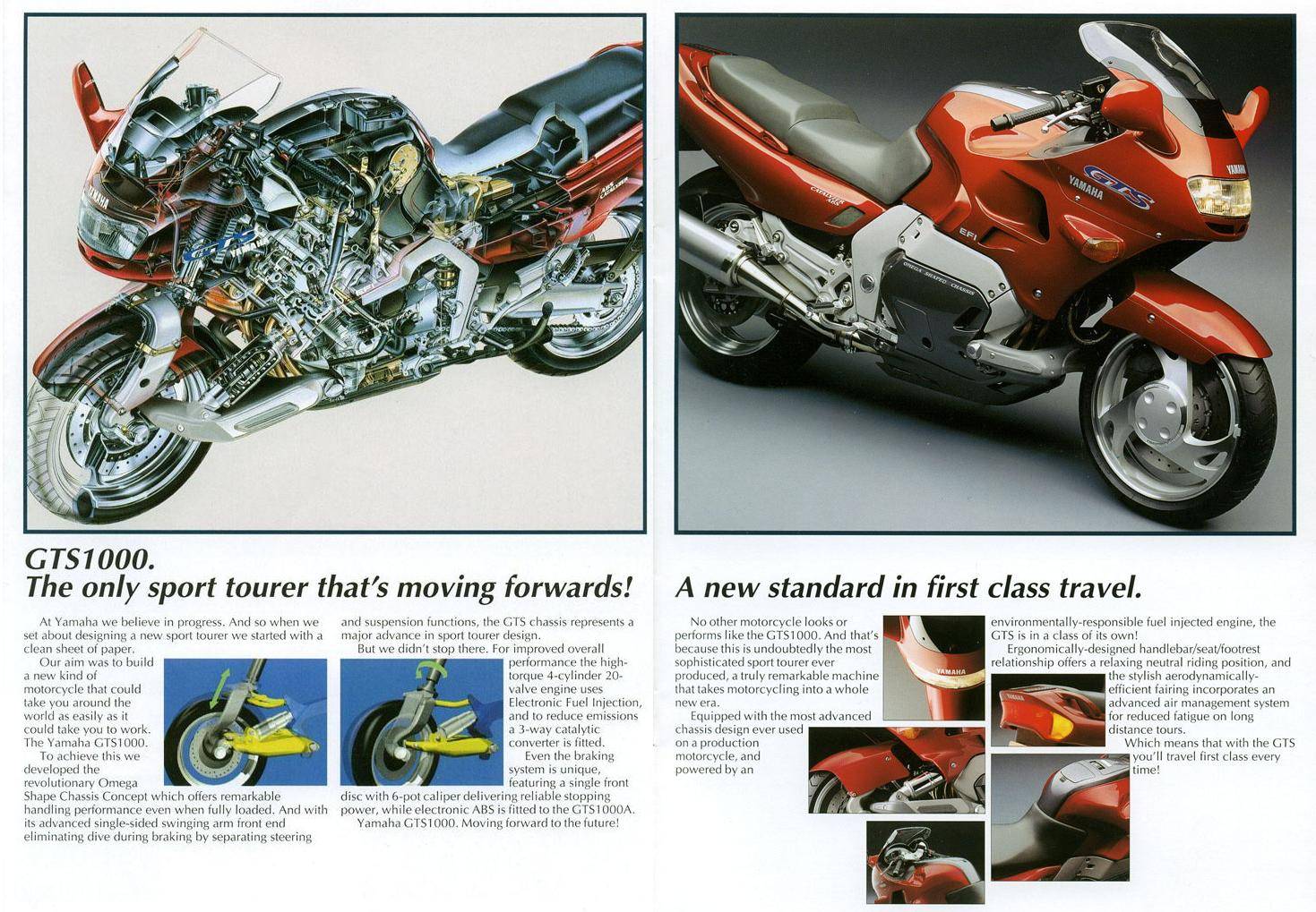 В статье дан обзор мотоцикла yamaha gts 1000, описаны его технические характеристики, возможности, дизайн.