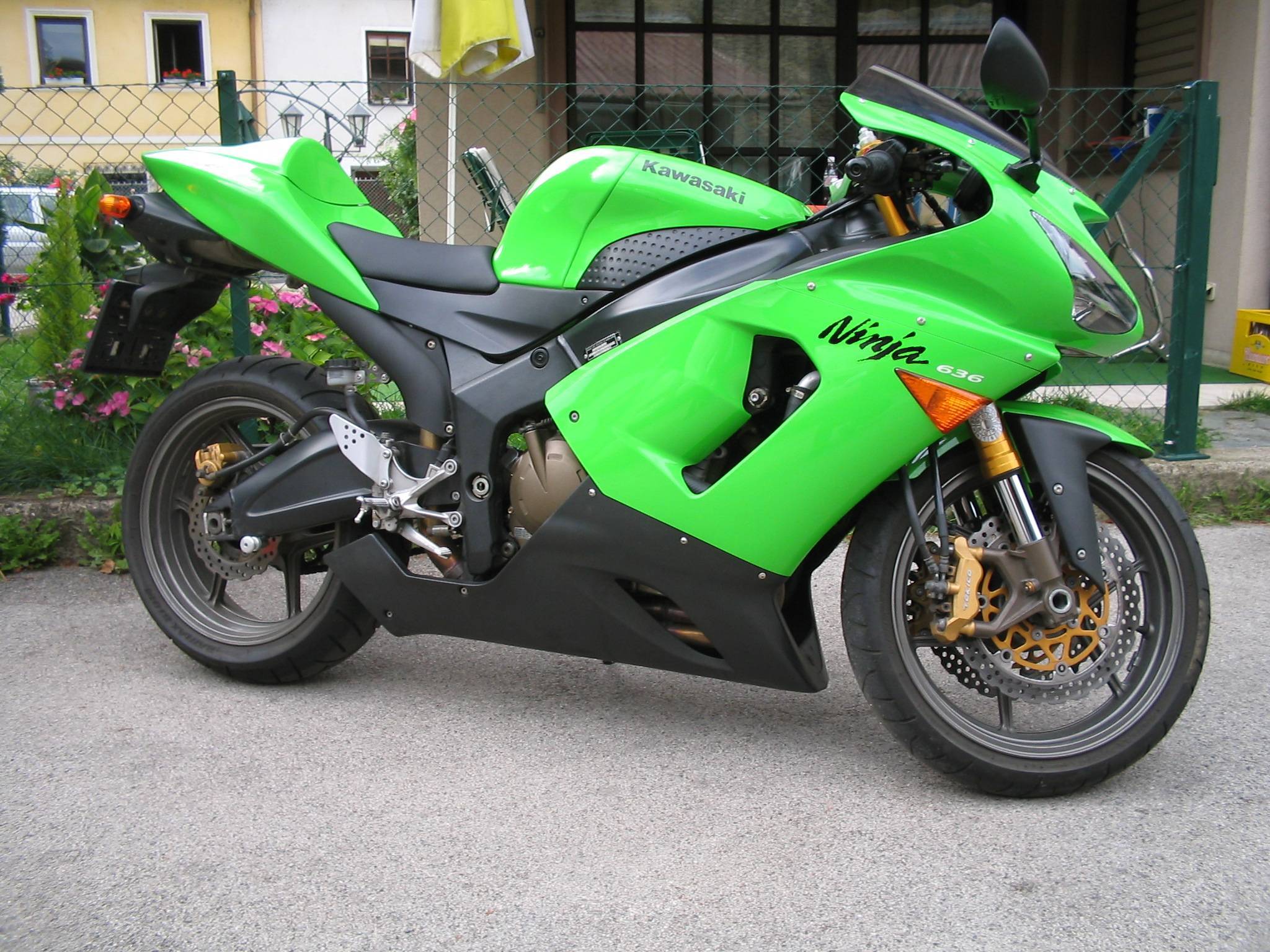 Информация по мотоциклу kawasaki ninja zx-6r (636)