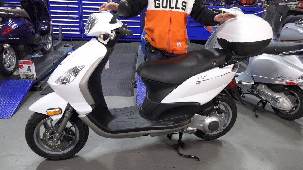 Piaggio fly 100 2017 96cc scooter price, specifications, videos
