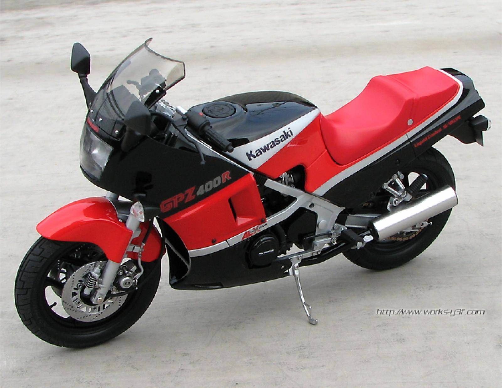 Мотоцикл kawasaki gpz 400 1990: объясняем тщательно