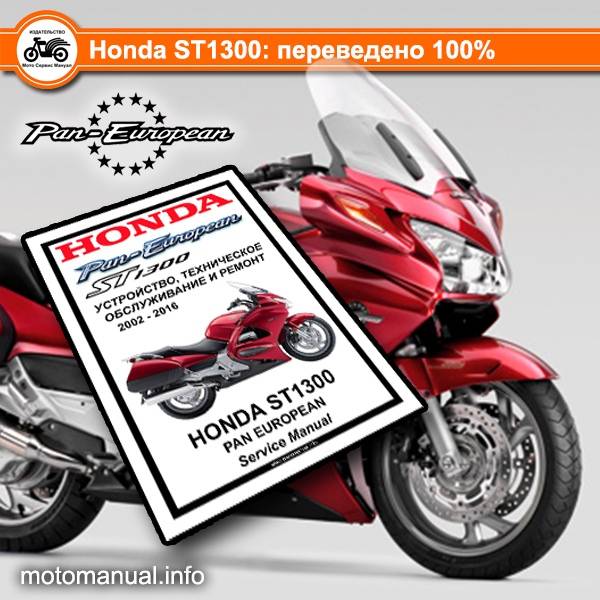Honda st1300 2004 manual, setup instructions