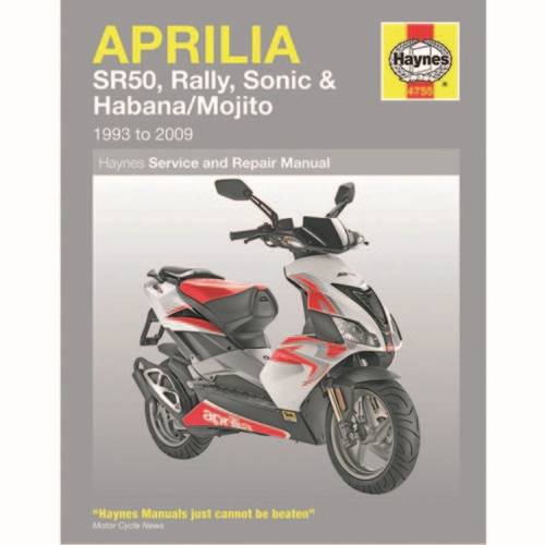 Инструкция по ремонту и эксплуатации электроприборов скутера Aprilia SR 125