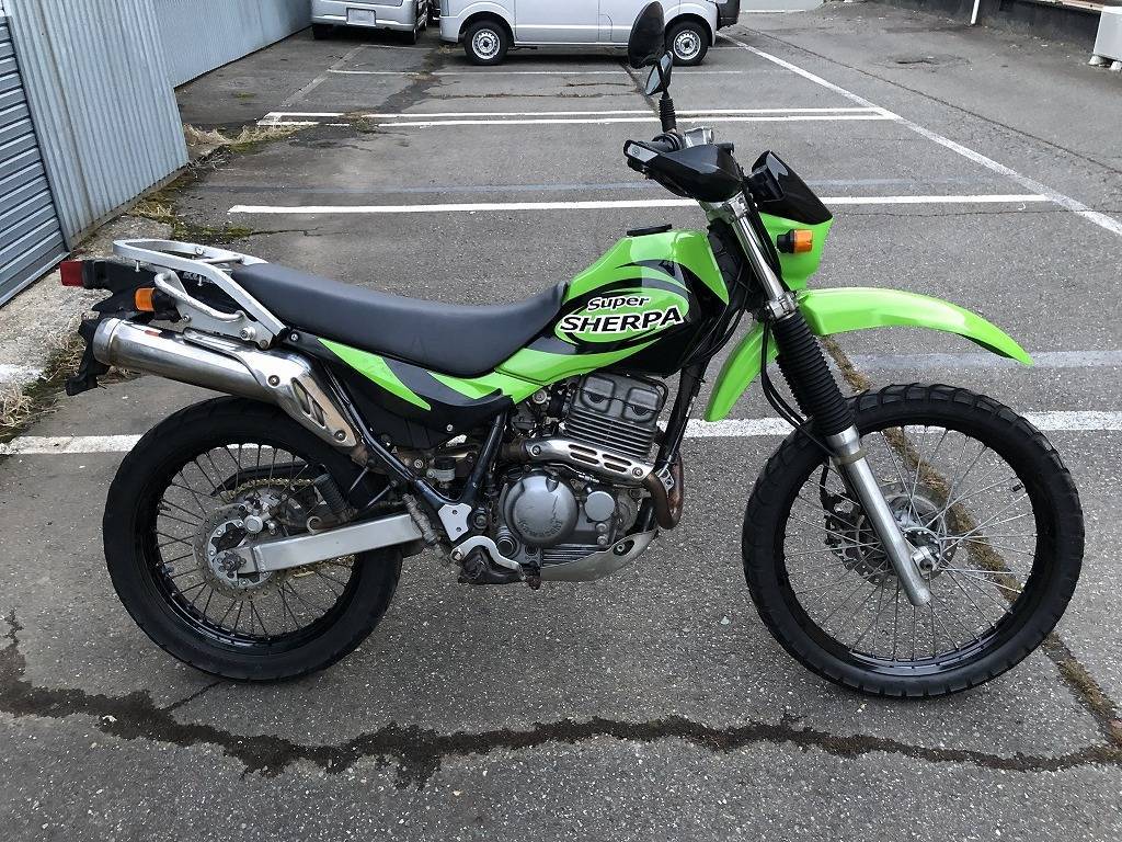 Обзор мотоцикла kawasaki kl250 super sherpa (kl250-g, kl250-h)