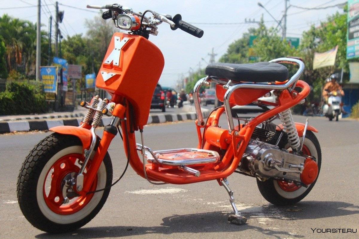 Honda zoomer 50 стант