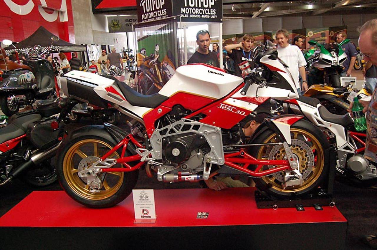 Информация по мотоциклу bimota tesi 3d rock gold