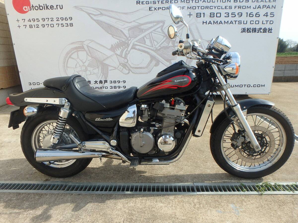 Круизер kawasaki eliminator 400 — выбор настоящего байкера
