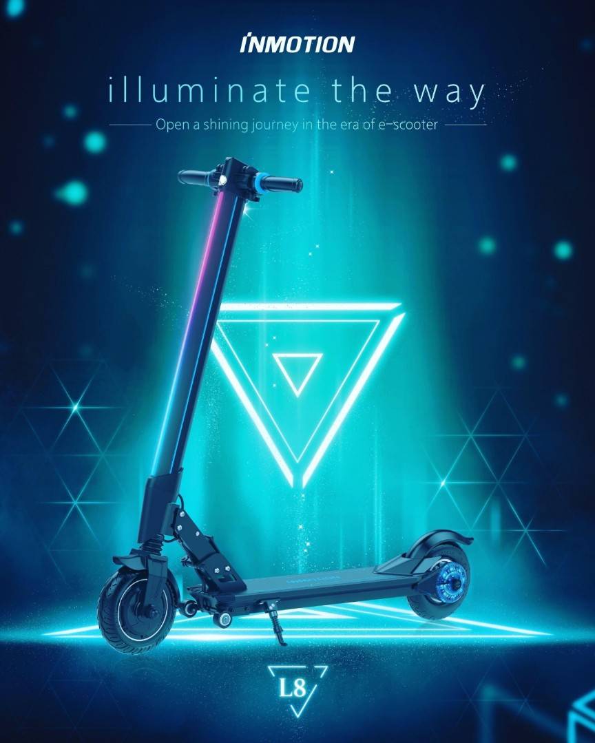 Обзор электросамоката inmotion l8f: красота на колёсах