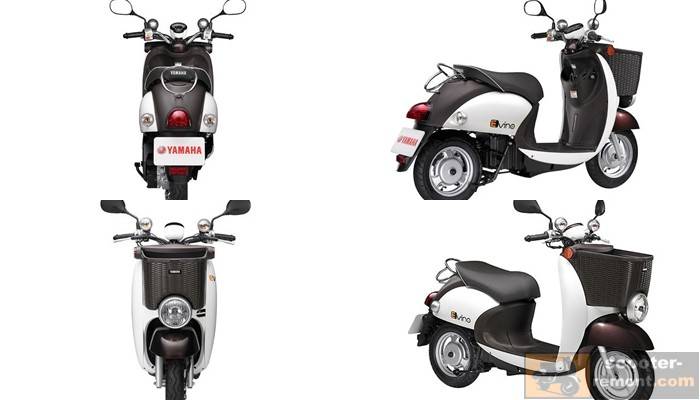 2022 yamaha vino 50cc scooter debuts with two new colour options
