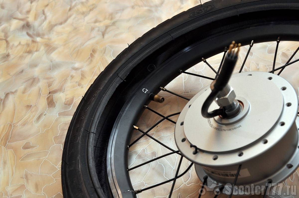 Переднее колесо (мотор-колесо) xiaomi qicycle