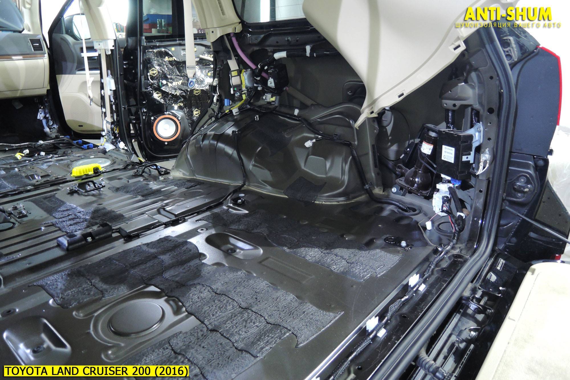 Шумоизоляция toyota land cruiser 200 в москве