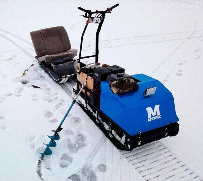 Плюсы и минусы легких мотобуксировщиков на 380-й гусенице — offroadrest.ru
