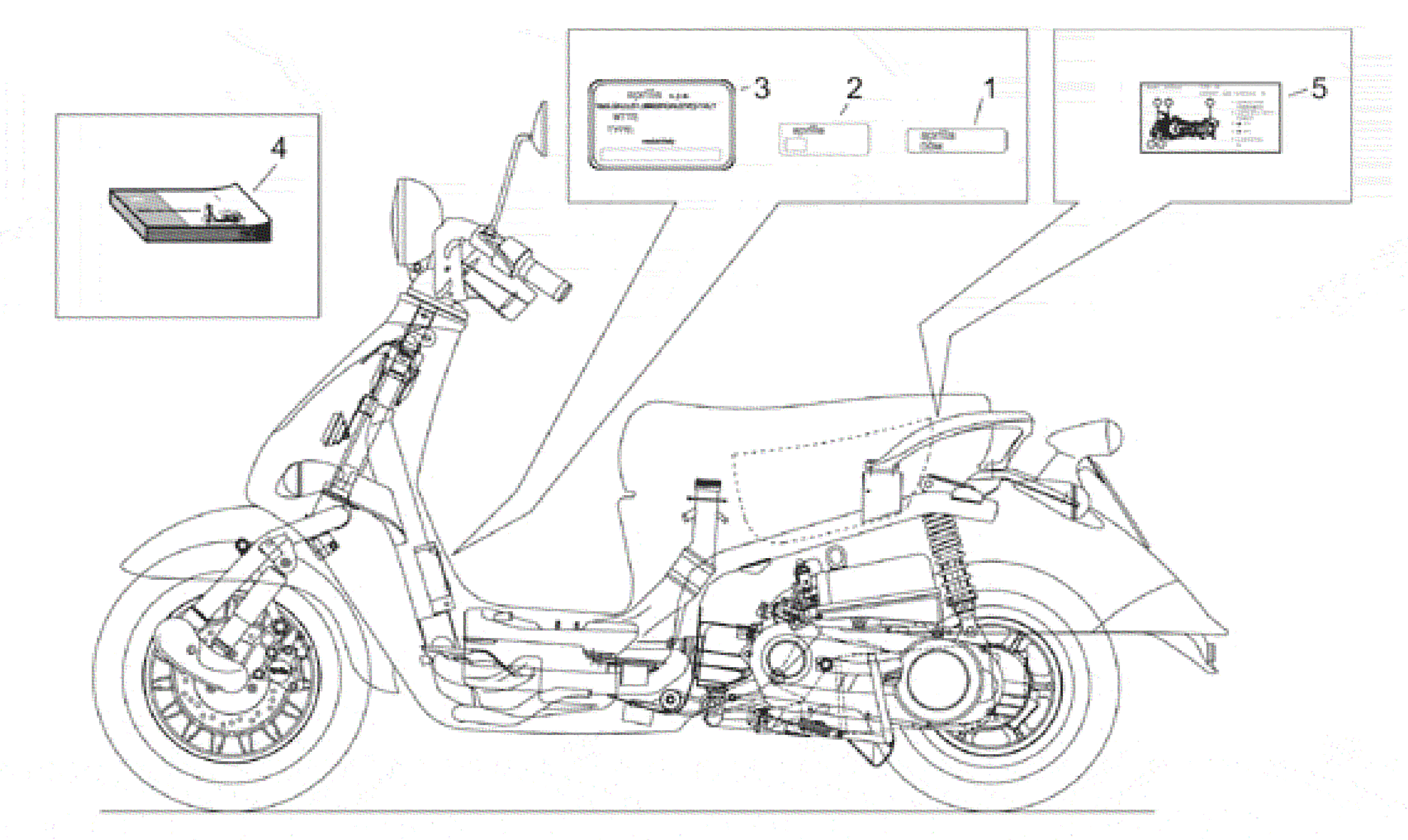 Схема проводки aprilia habana 50