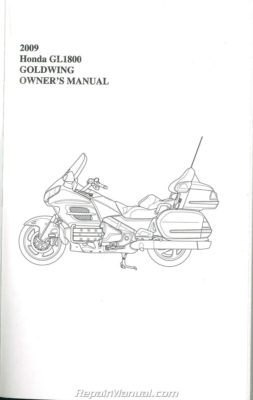 Honda gl1800 gold wing (2001-10) - pdf service manuals