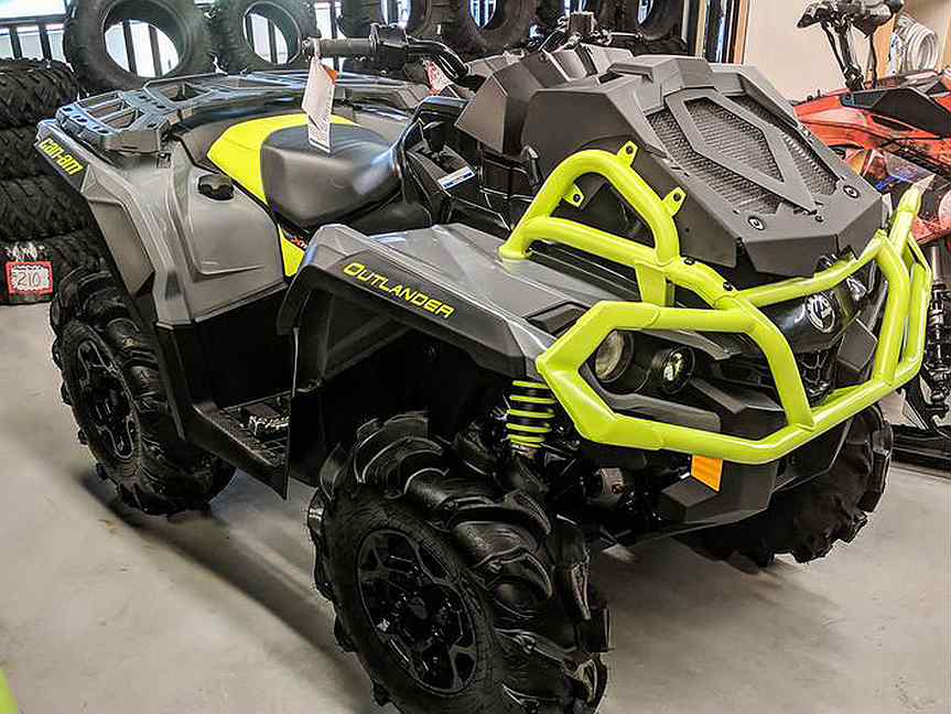 Brp outlander 650 мощный канадец