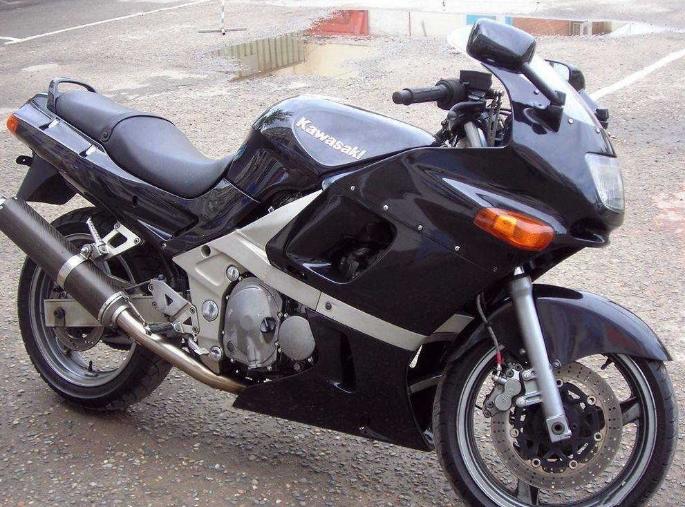 Мотоцикл kawasaki zzr 400 1997 (видео)