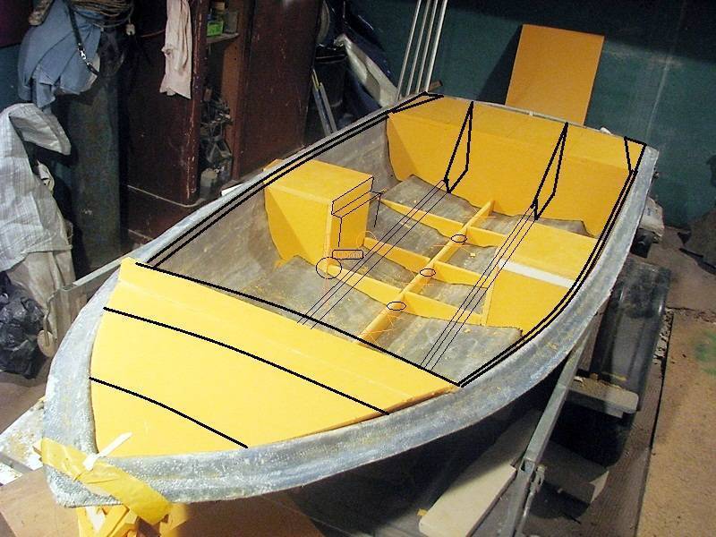 Изготовление лодок из стеклопластика
