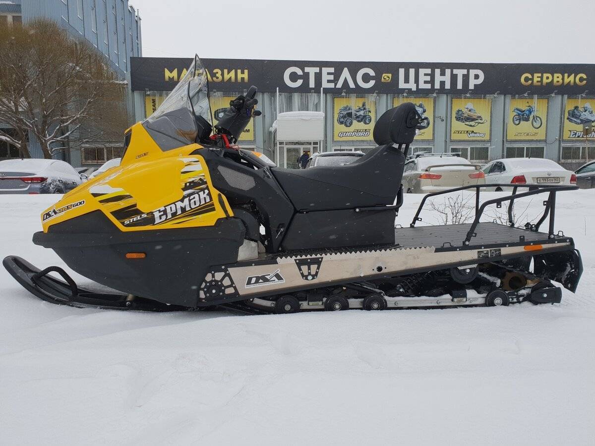 Снегоход ермак стелс (stels) 800: отзывы владельцев