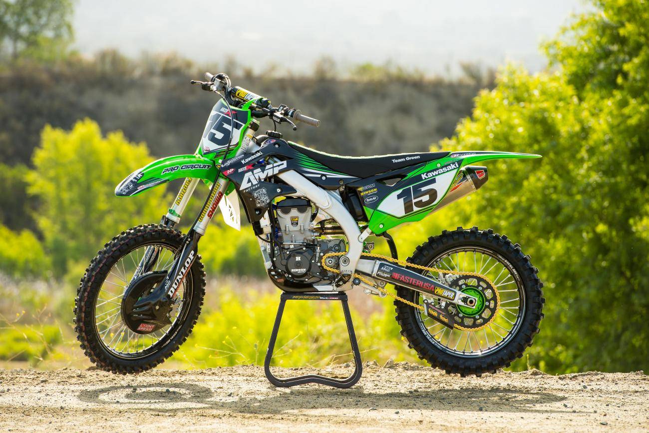 Kawasaki kx250f 2012