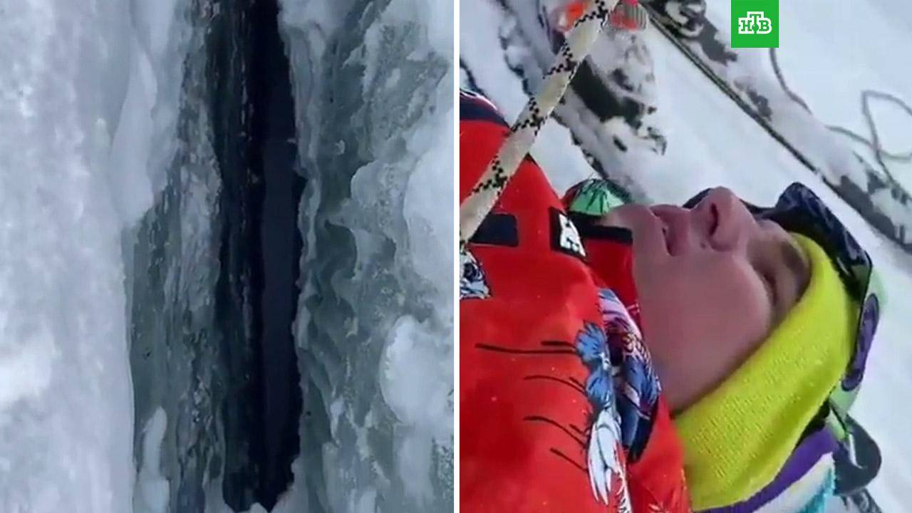 Как я чуть не провалился в расщелину