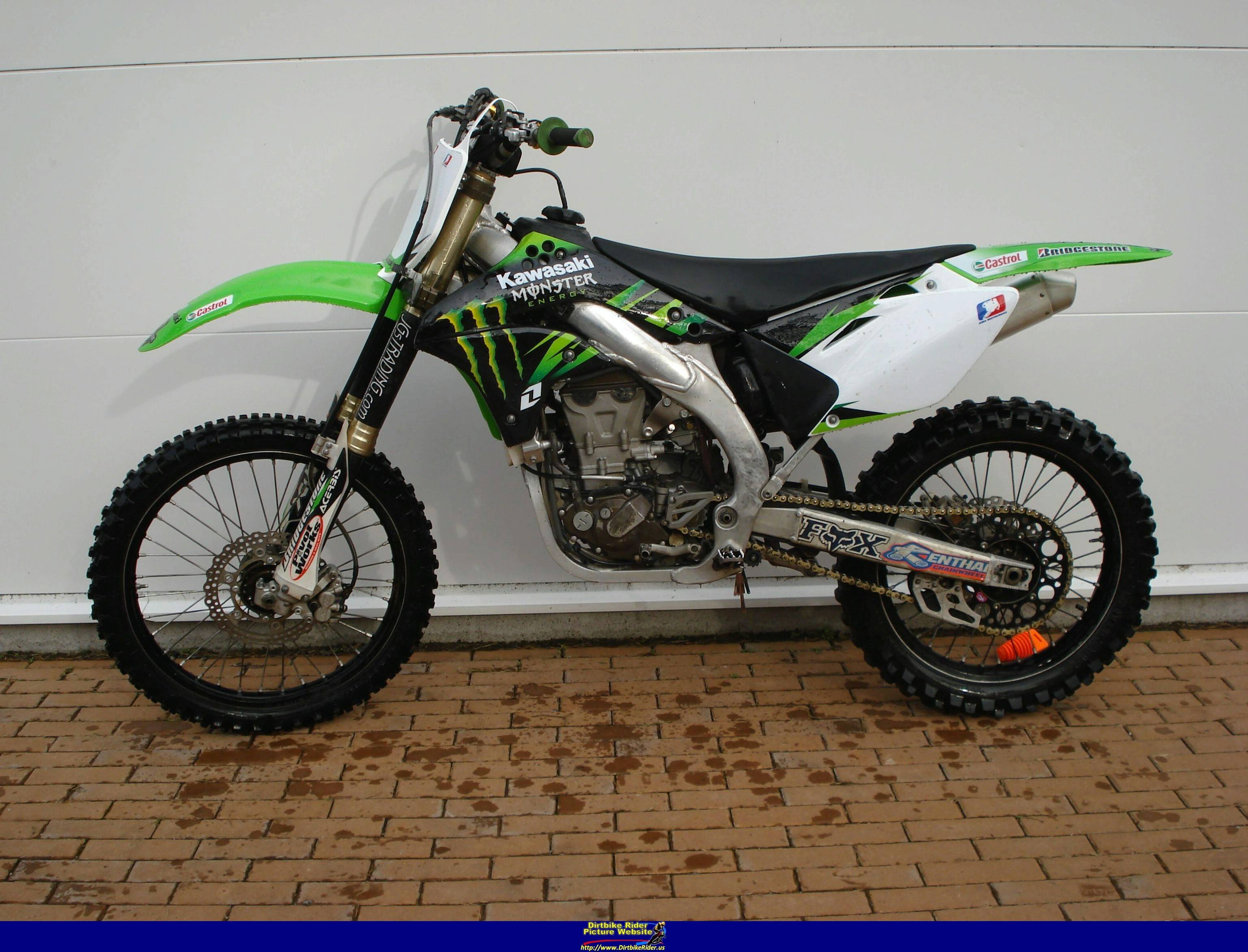 Мотоцикл kawasaki kx 450f 2008: изучаем со всех сторон