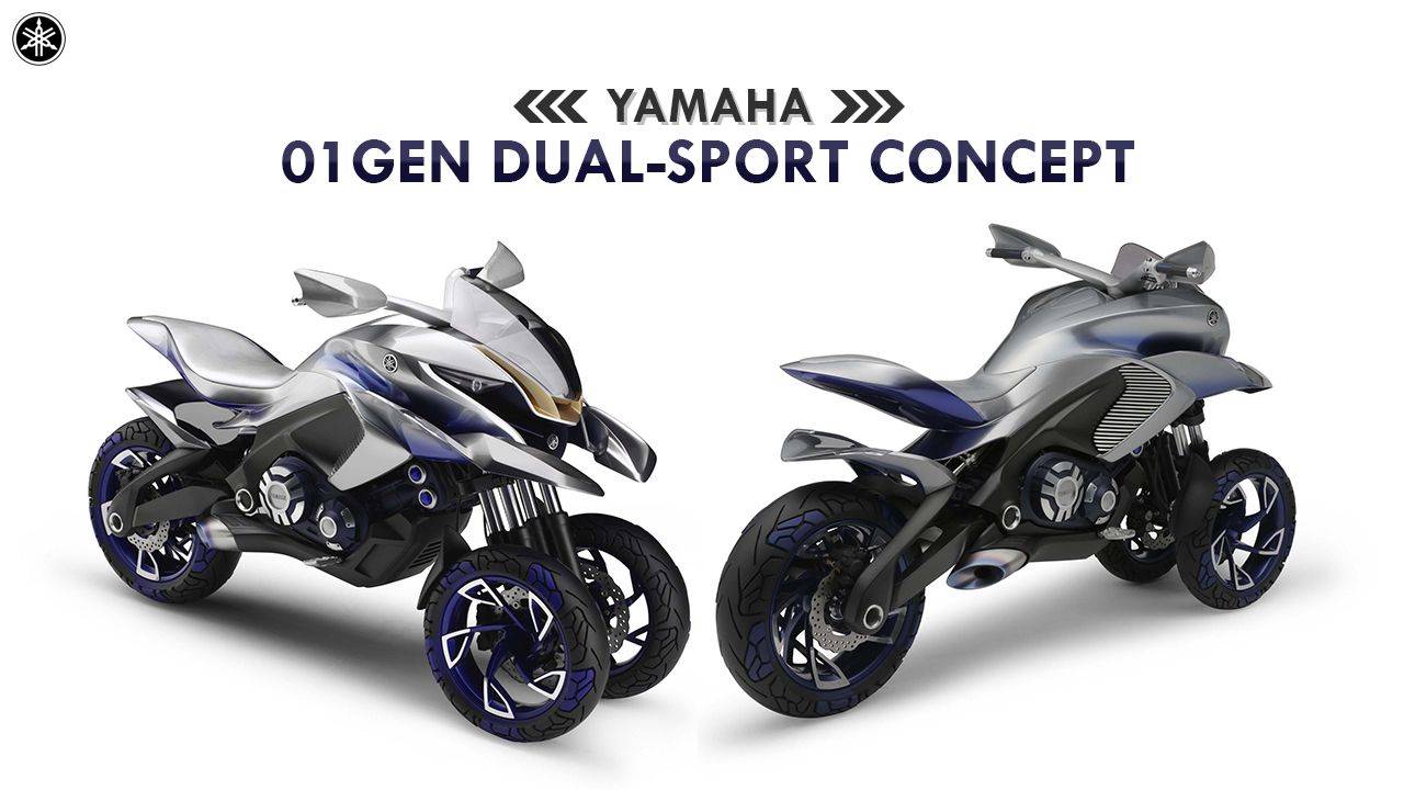 Yamaha gen – концепция скутера с крыльями