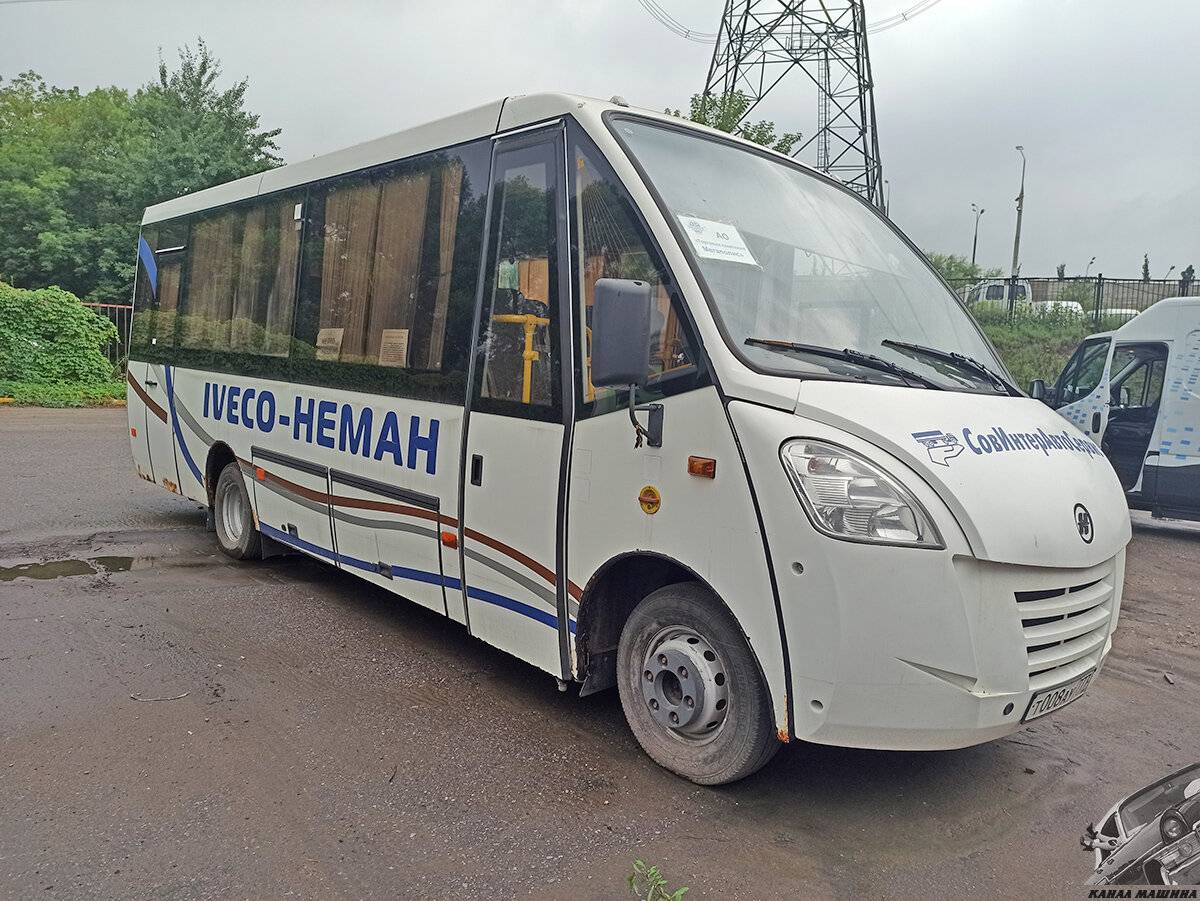 Автобусы неман на шасси iveco daily