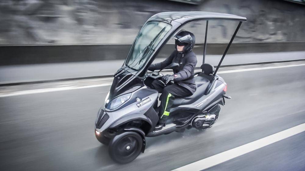 Модернизированный piaggio mp3 lt готов покорять расстояния