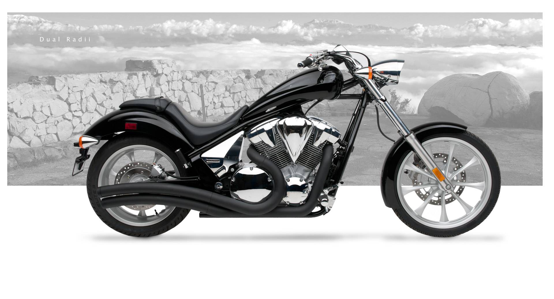 Хонда vt 1300 fury - элегантный мотоцикл с небольшим бензобаком