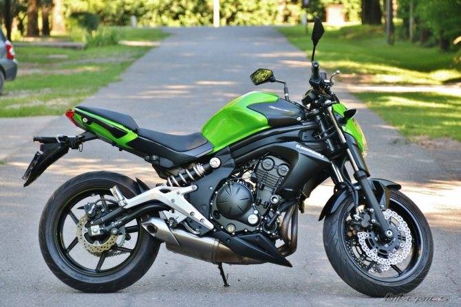 Kawasaki er-6n. плюсы и минусы - на дыбах